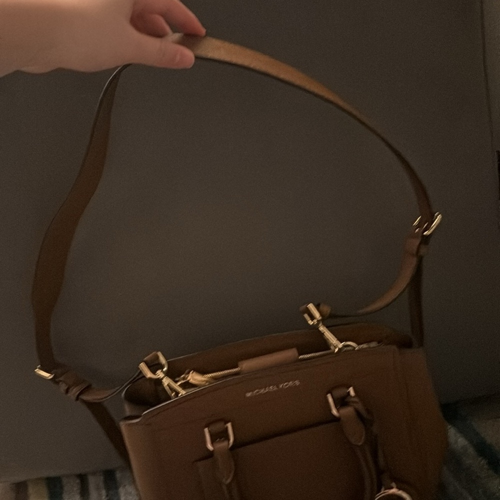 Michael Kors Park Medium Saffiano Leather Satchel - Picture 4 of 6